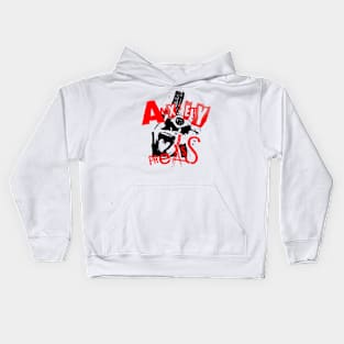 anxiety press Kids Hoodie